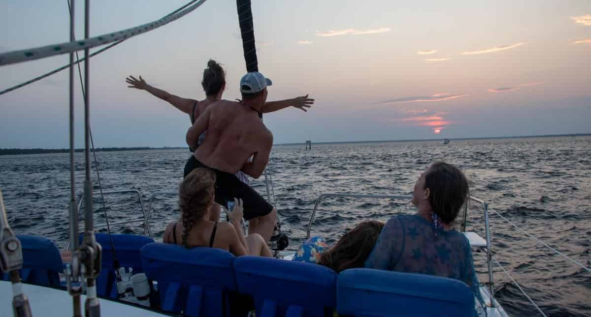 Private-Sunset-And-Swim-Sailing-Charter