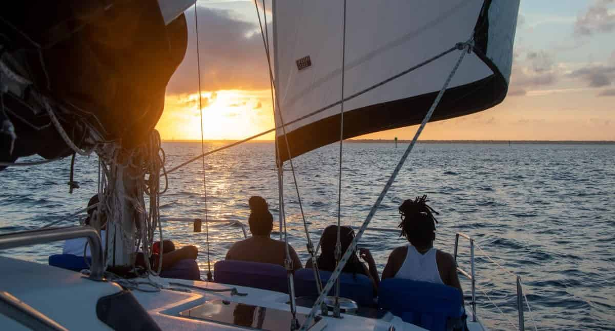 Private-Sunset-And-Swim-Sailing-Charter