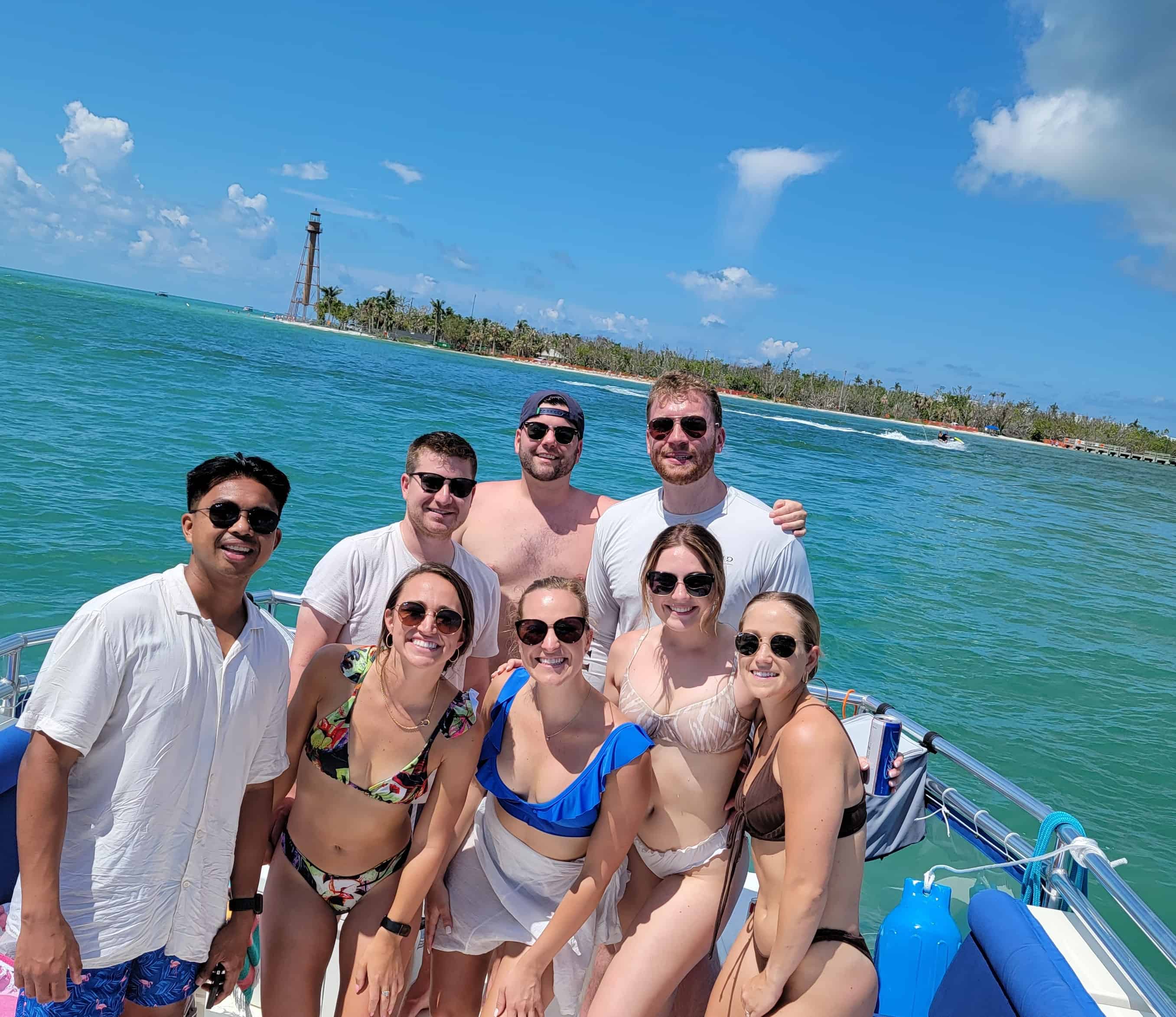 Fort-Myers-Beach-Sunset-Dolphin-Cruise-with-Sanibel-Lighthouse-Views