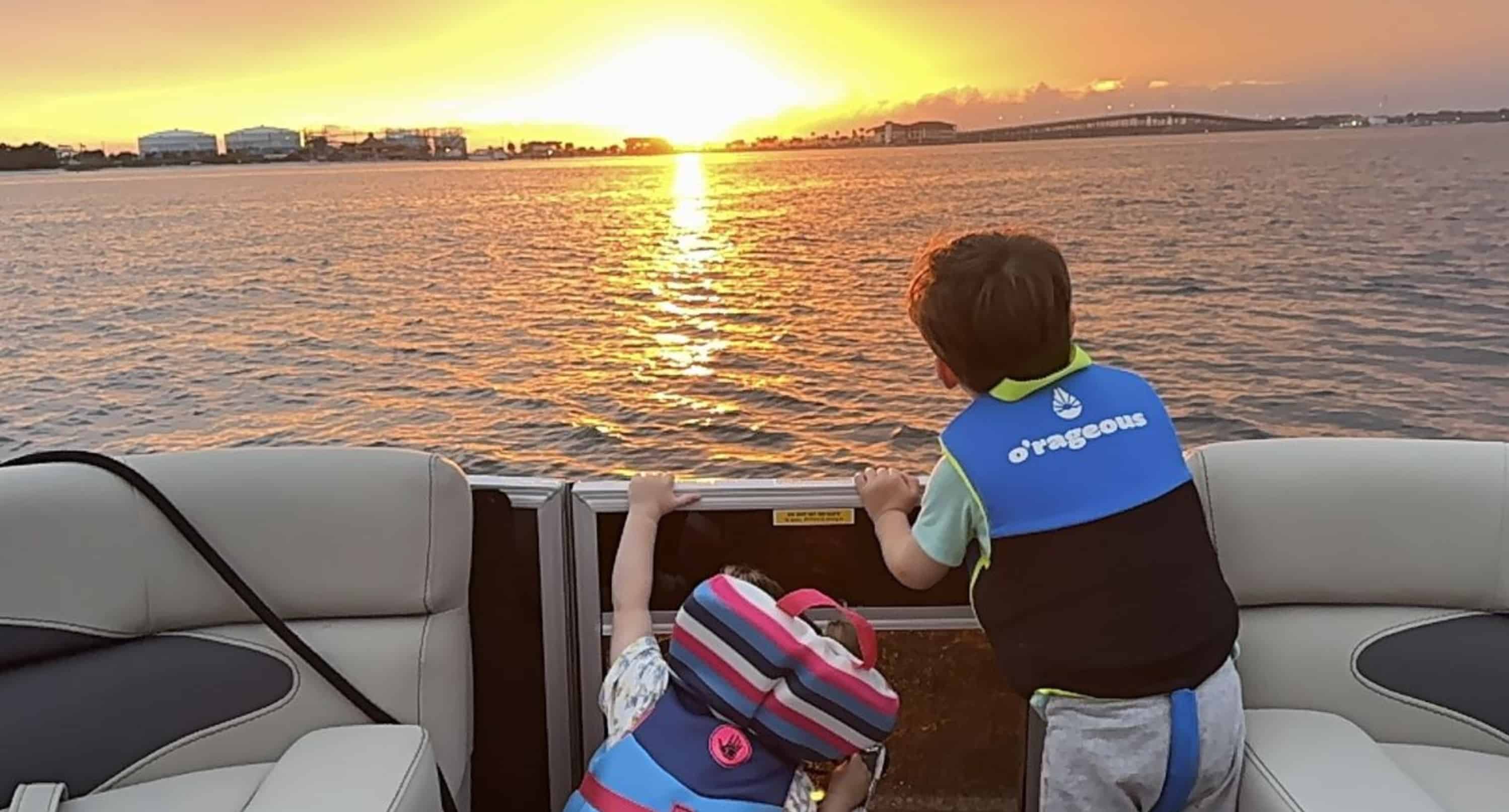 Pensacola-Beach-Sunset-Pontoon-Rental