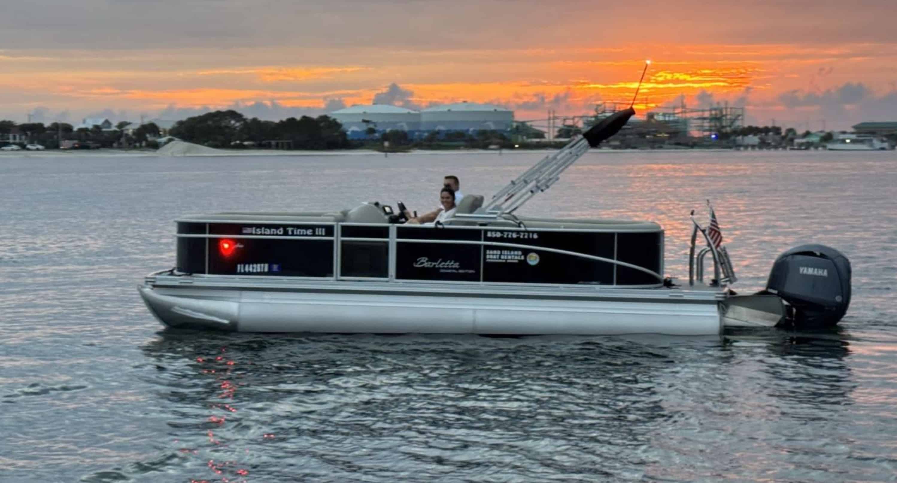 Pensacola-Beach-Sunset-Pontoon-Rental