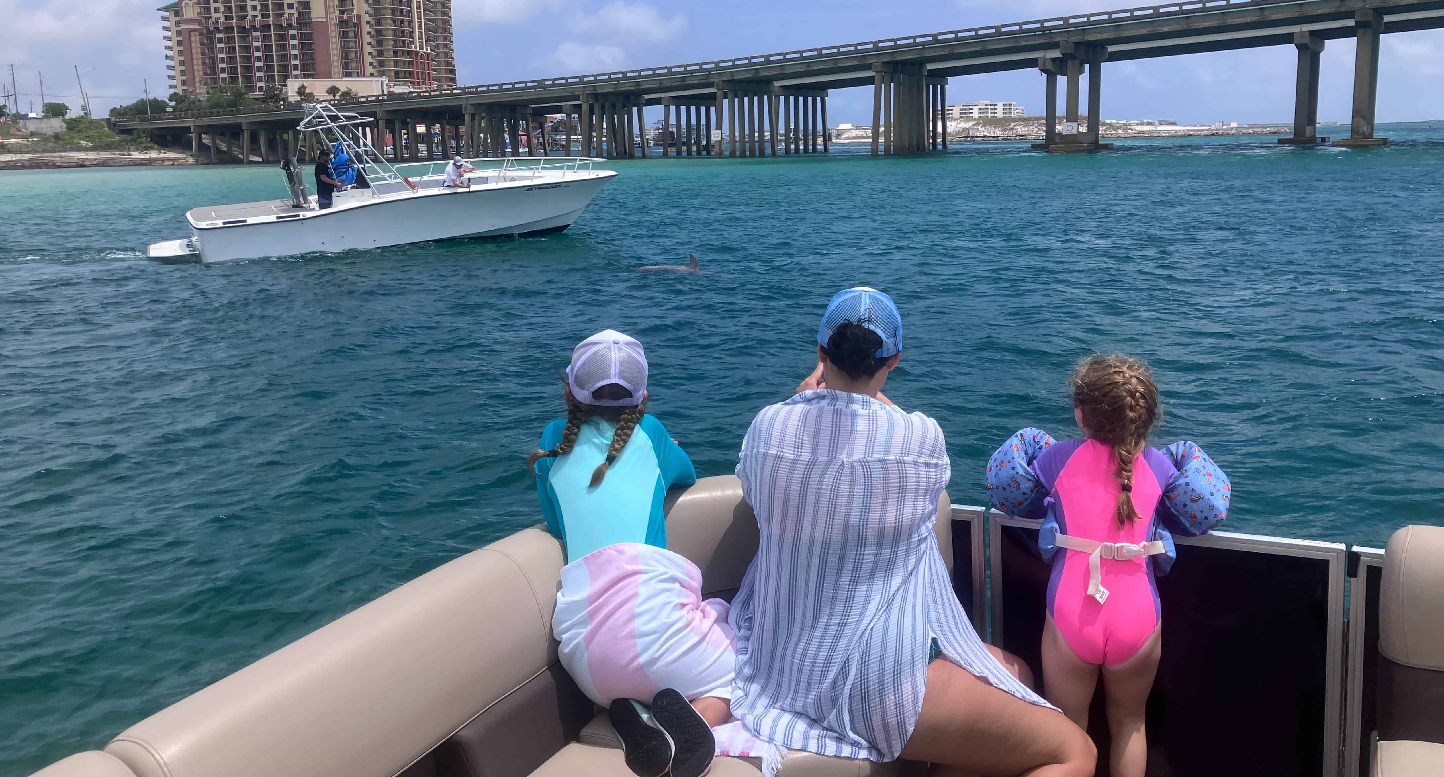 Destin-Crab-Island-Cruise-on-a-Bentley-Tritoon-with-Captain-and-Water-Toys