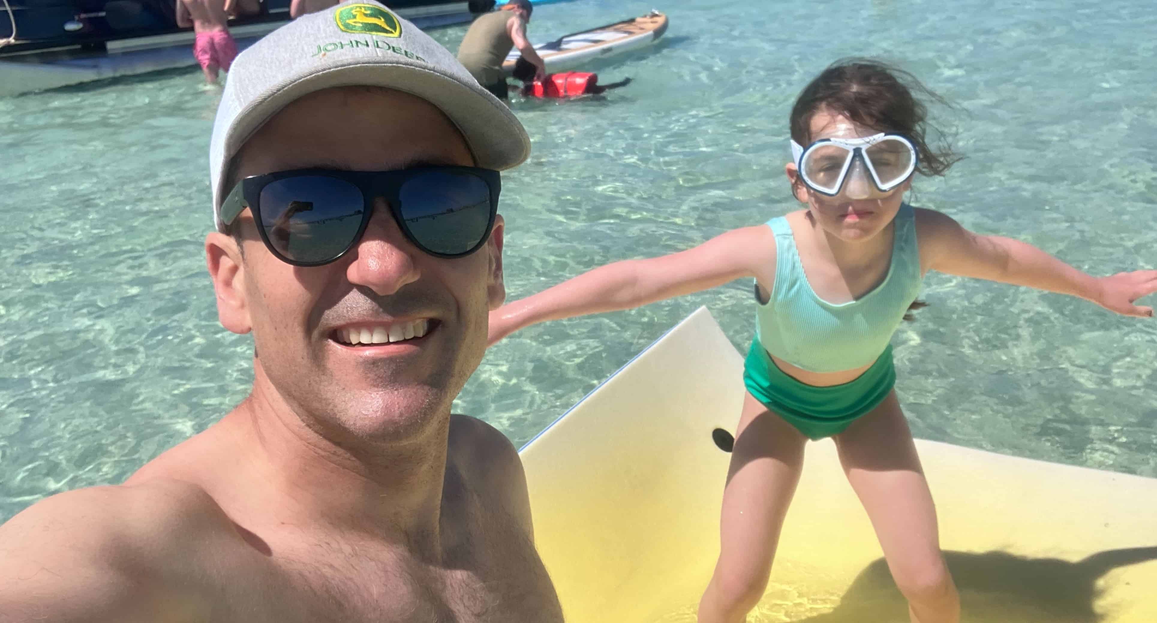 Destin-Crab-Island-Cruise-on-a-Bentley-Tritoon-with-Captain-and-Water-Toys