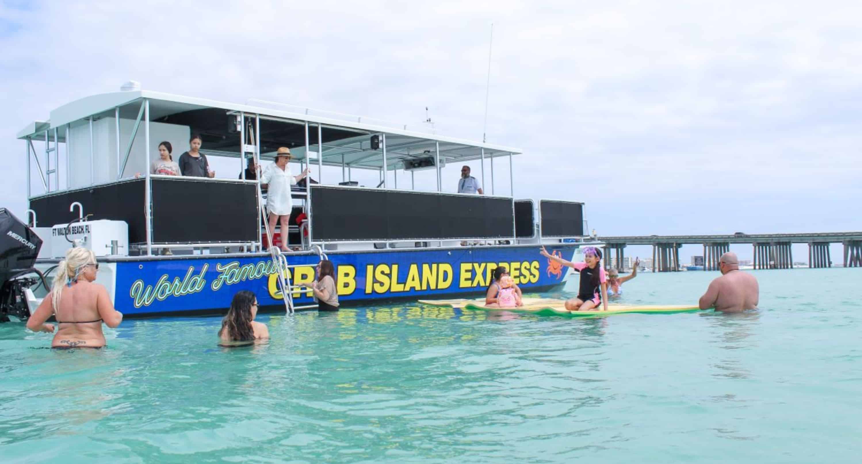 Fort-Walton-Beach-World-Famous-Crab-Island-Express-Tour
