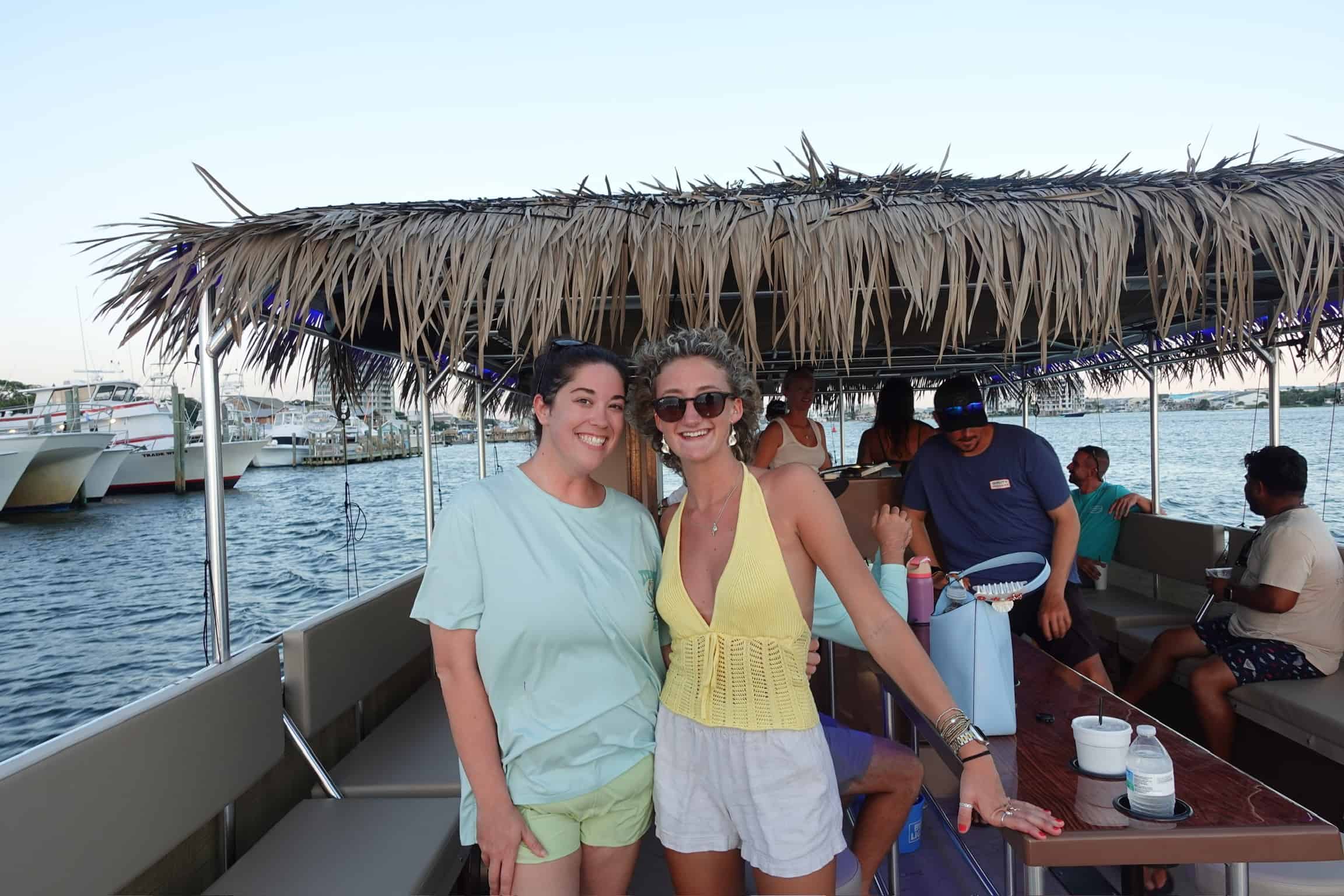 Destin-Crab-Island-Swim-Trip-aboard-the-Tipsy-Tiki