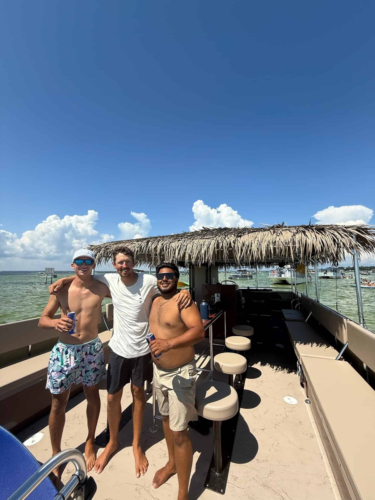 Destin-Crab-Island-Swim-Trip-aboard-the-Tipsy-Tiki