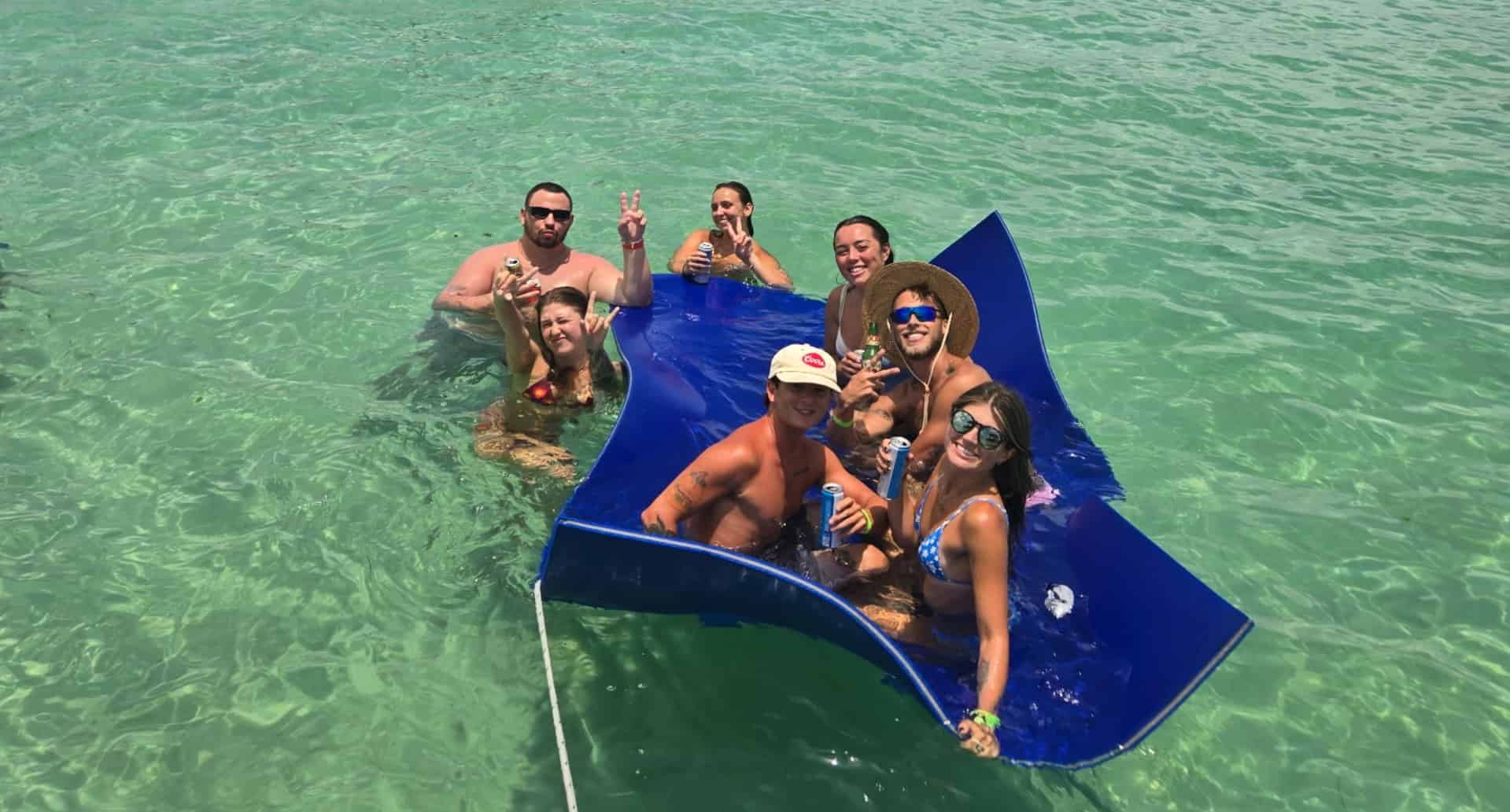 Fort-Walton-Beach-Xtreme-H20-Pontoon-Boat-Rental