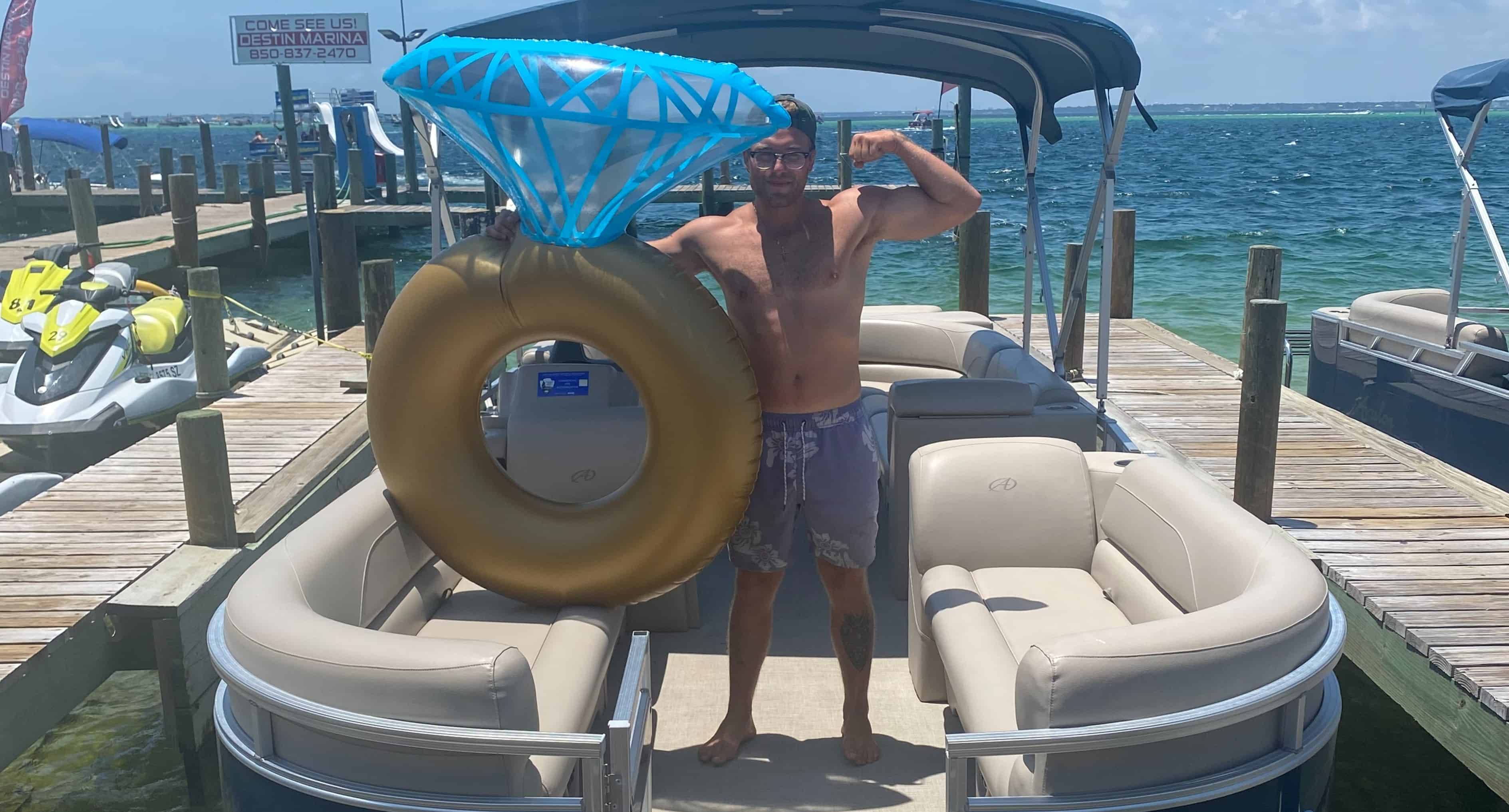 Fort-Walton-Beach-Xtreme-H20-Pontoon-Boat-Rental