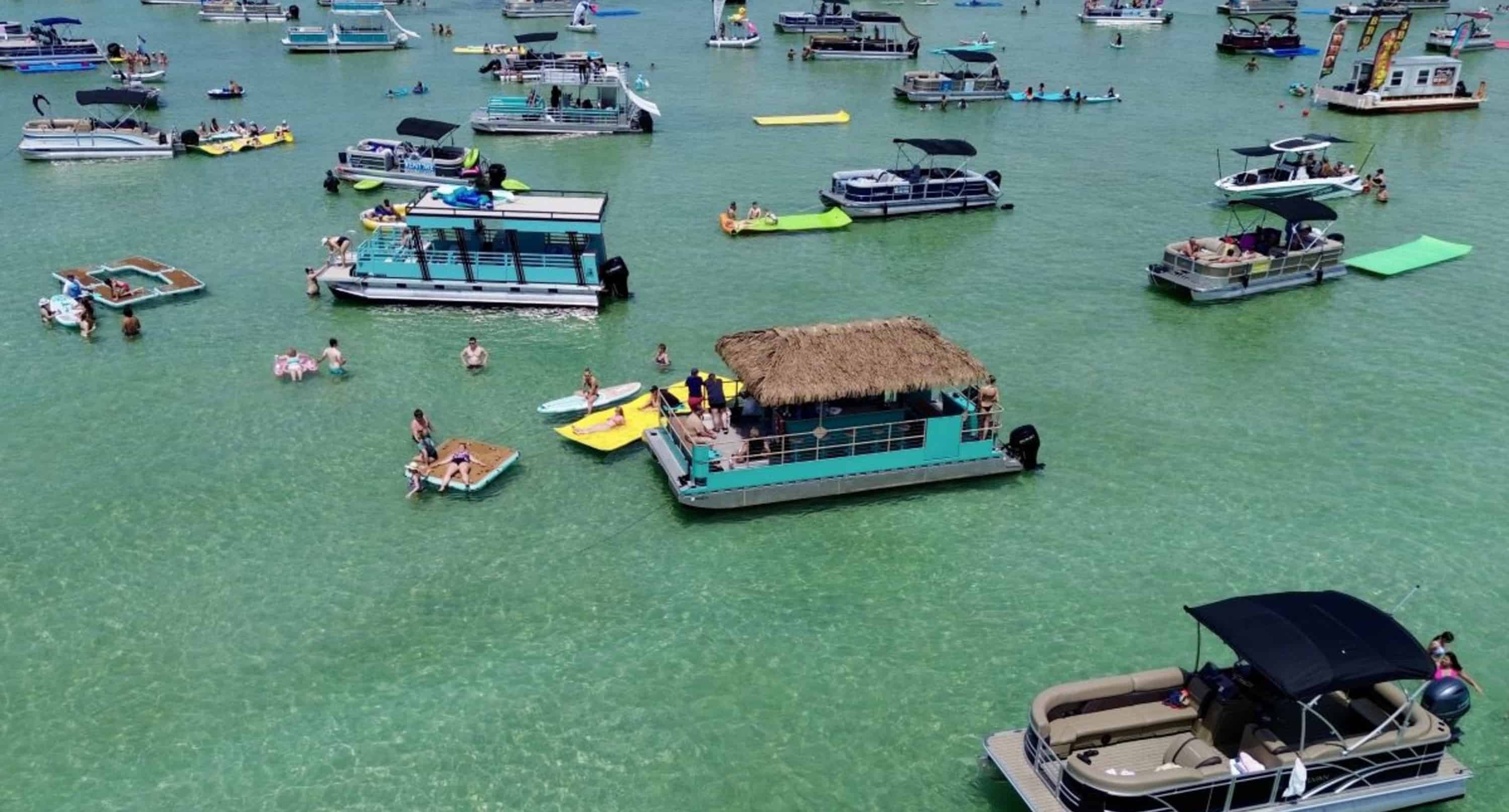 Destin-18-Passenger-Crab-Island-Tiki-Pontoon-Charter