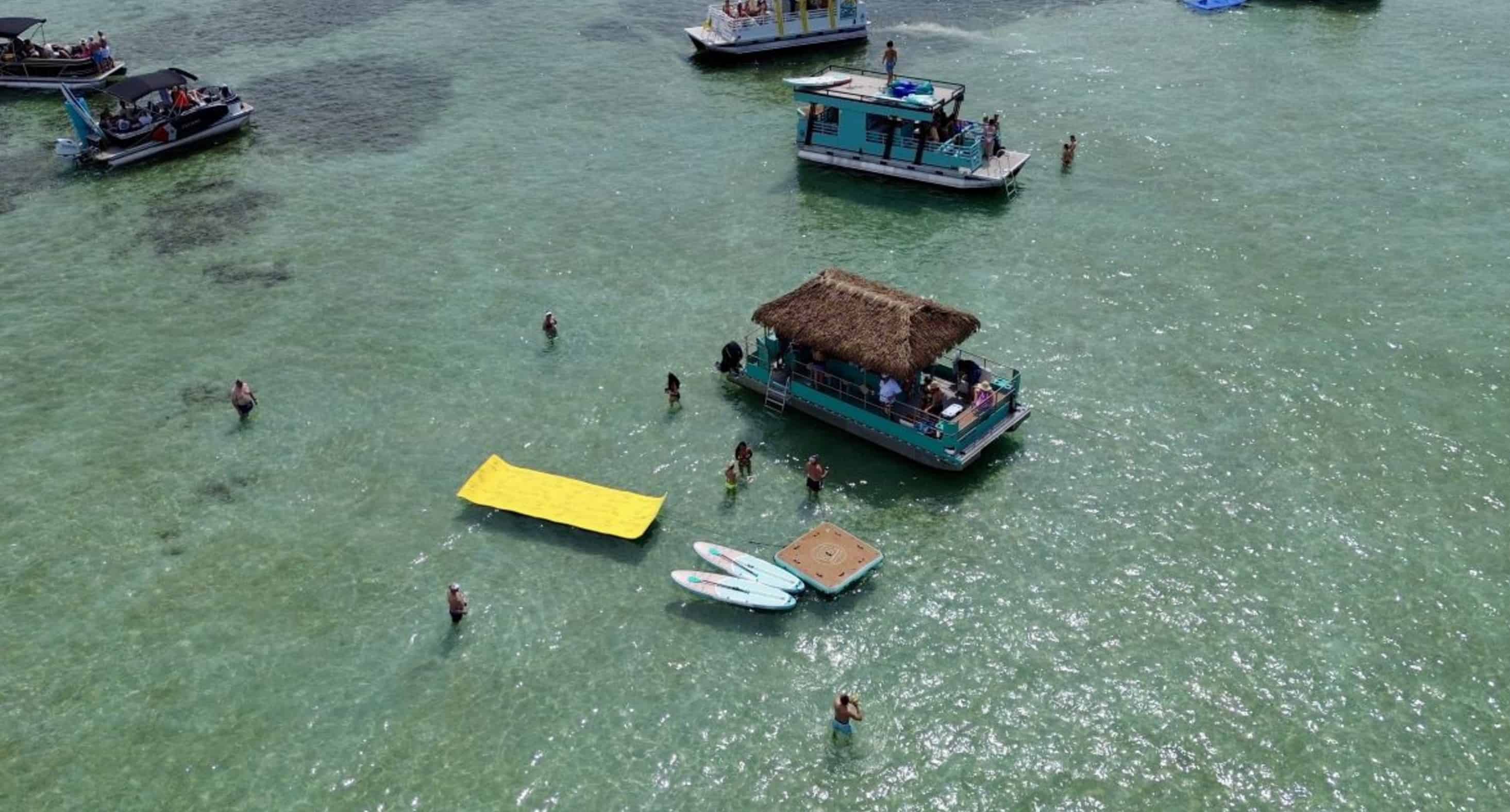 Destin-18-Passenger-Crab-Island-Tiki-Pontoon-Charter