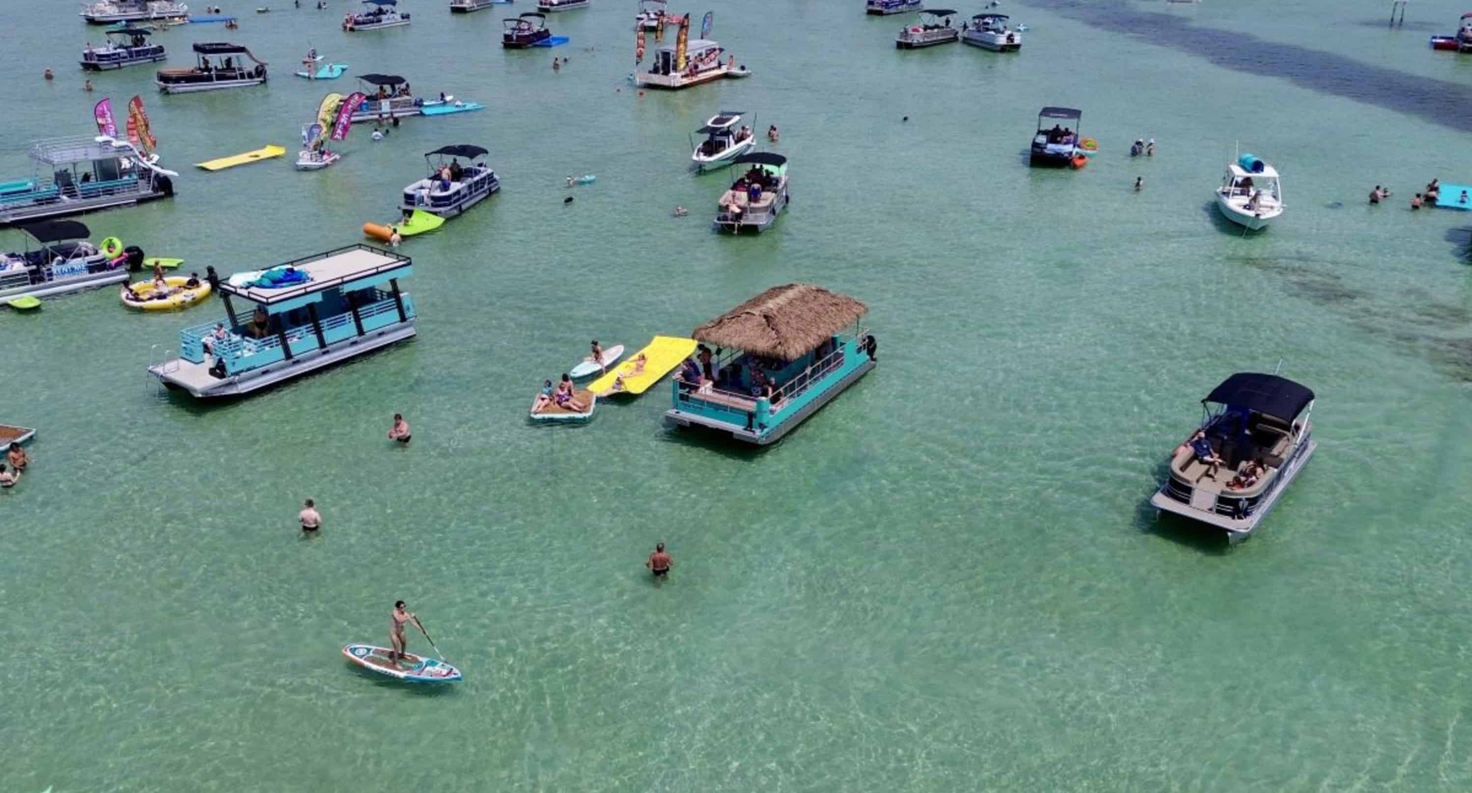 Destin-18-Passenger-Crab-Island-Tiki-Pontoon-Charter