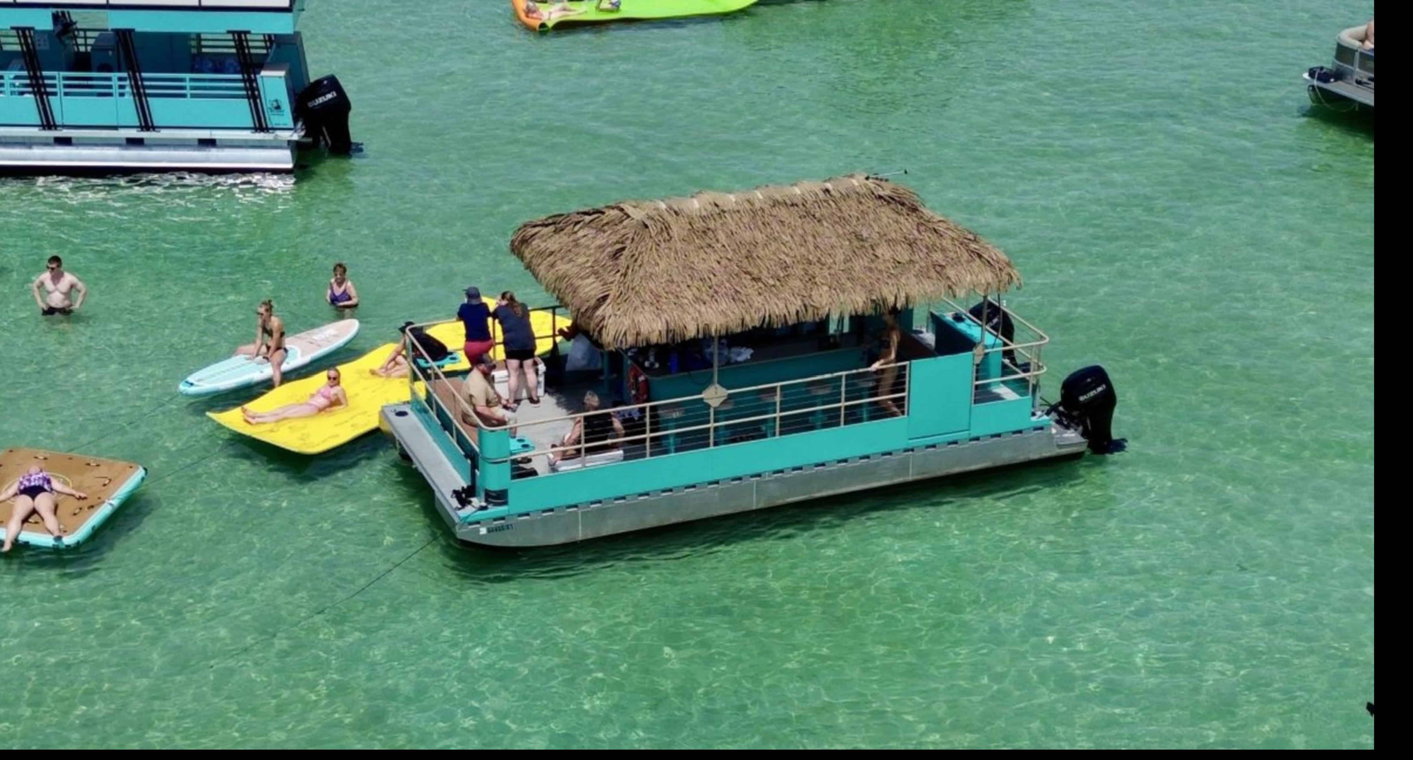 Destin-18-Passenger-Crab-Island-Tiki-Pontoon-Charter