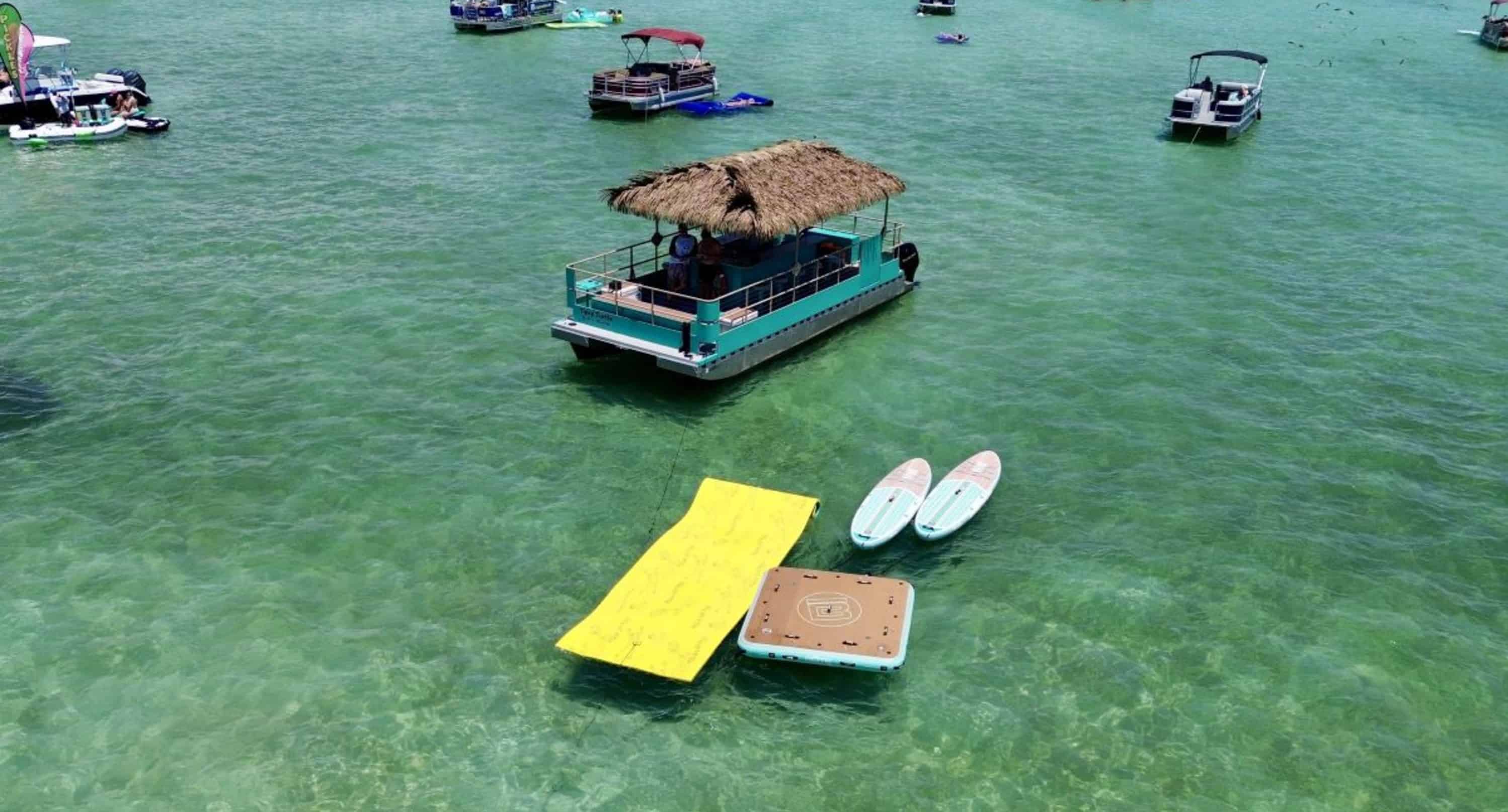 Destin-18-Passenger-Crab-Island-Tiki-Pontoon-Charter