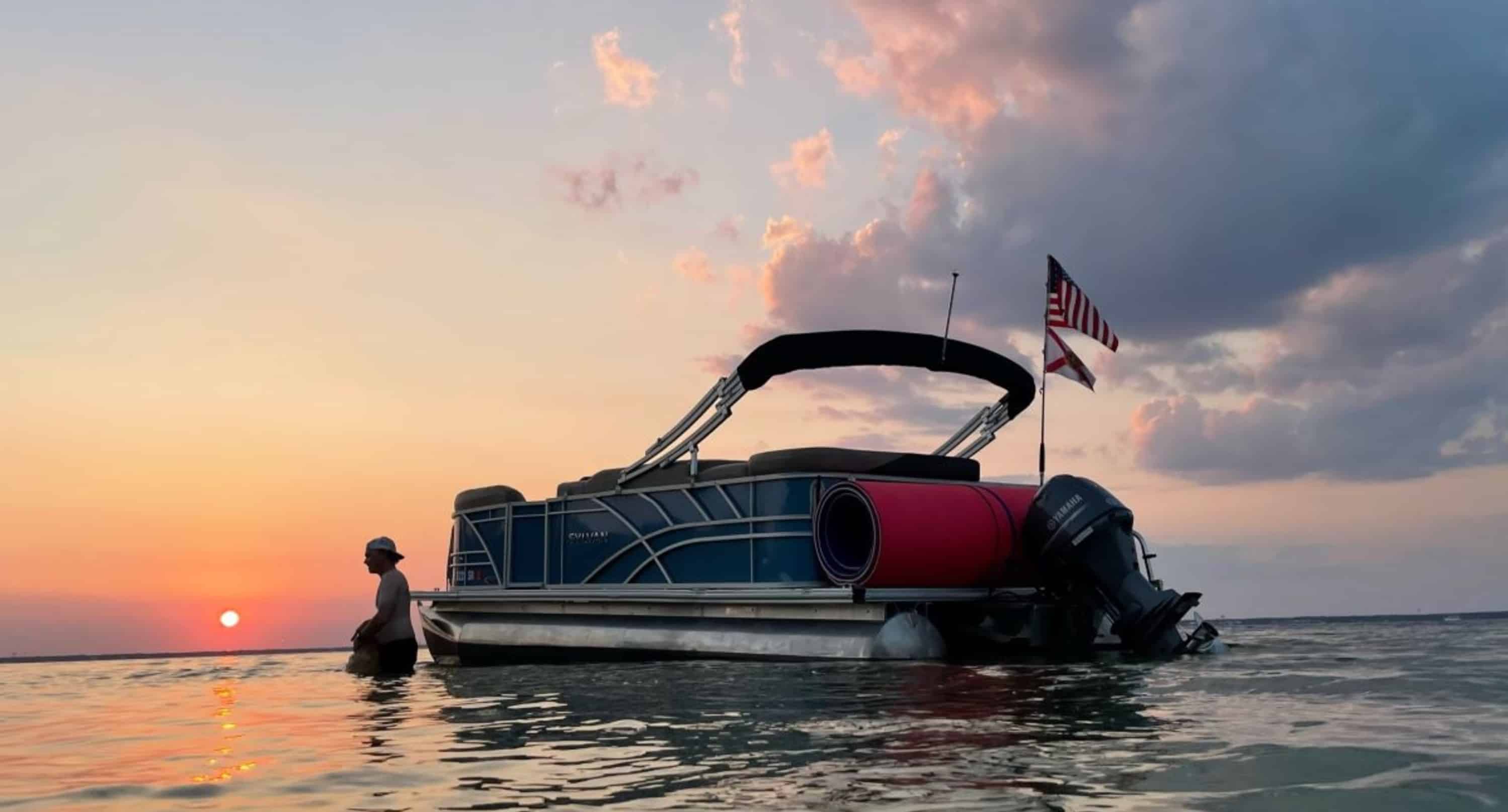 Fort-Walton-Beach-Private-Pontoon-Charter-with-Lounge-Floats