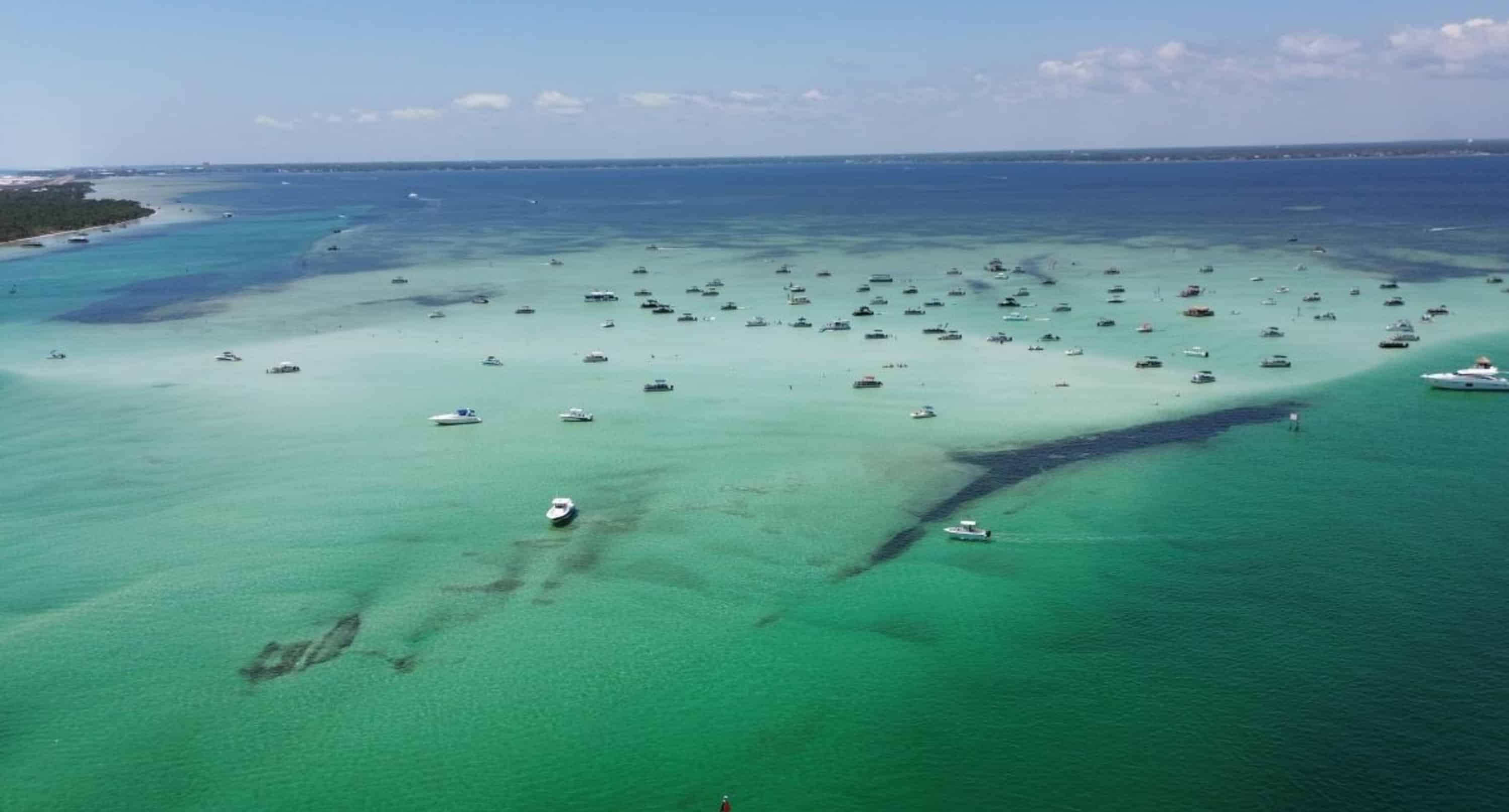 Fort-Walton-Beach-Private-Pontoon-Charter-with-Paddleboards