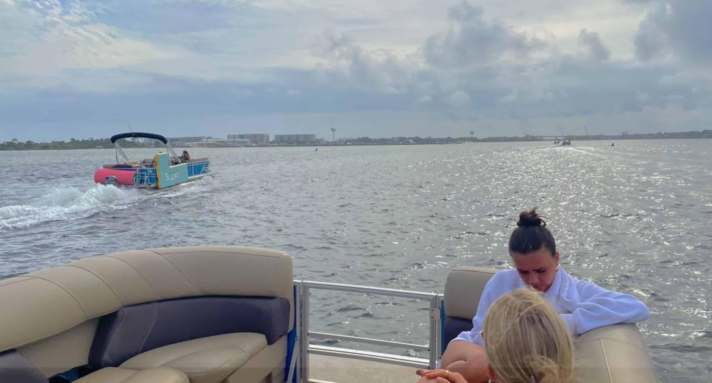 Fort-Walton-Beach-Private-Pontoon-Charter-with-Paddleboards