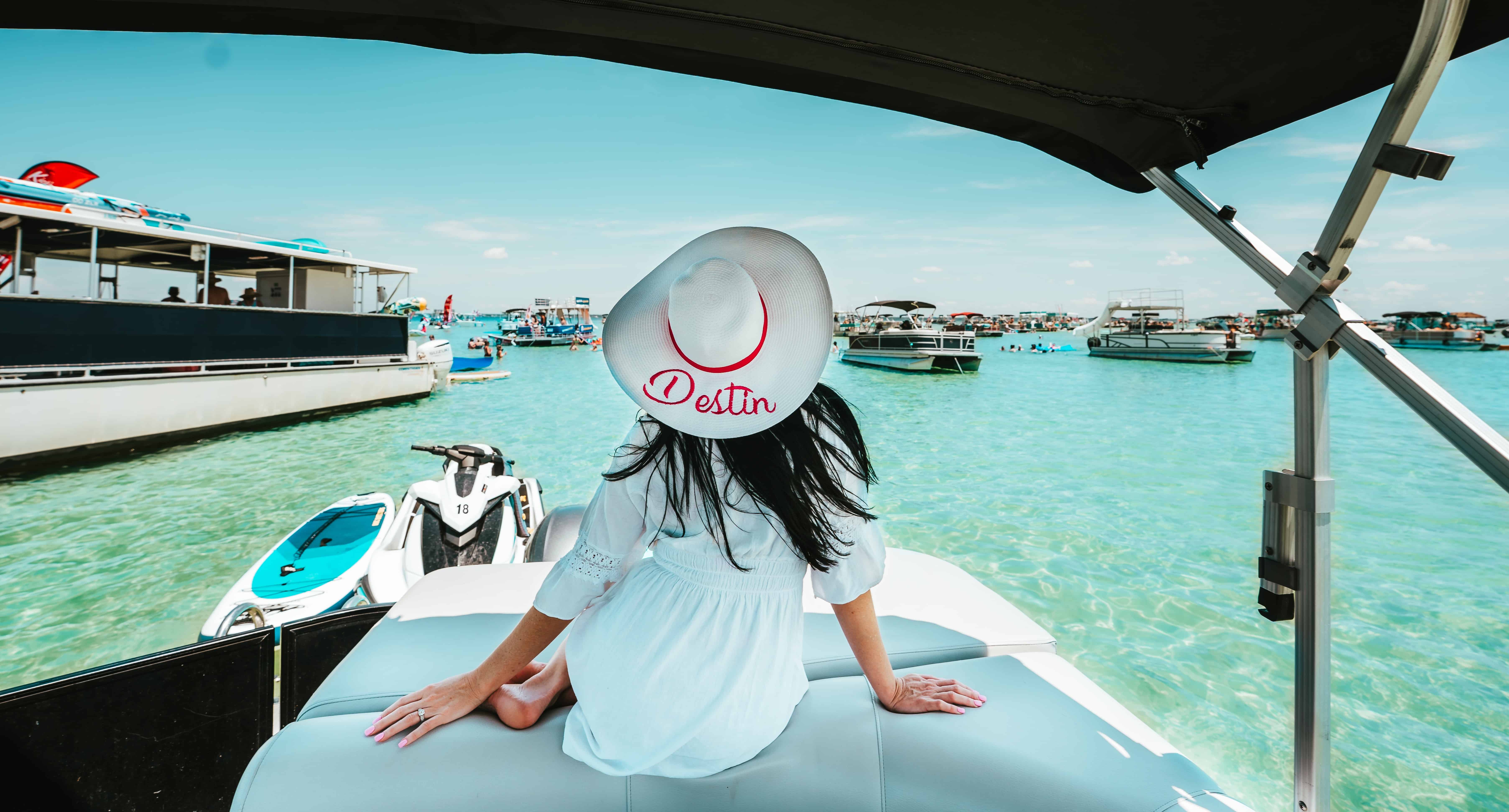 Fort-Walton-Beach-10-Passenger-Crab-Island-Pontoon-Rental