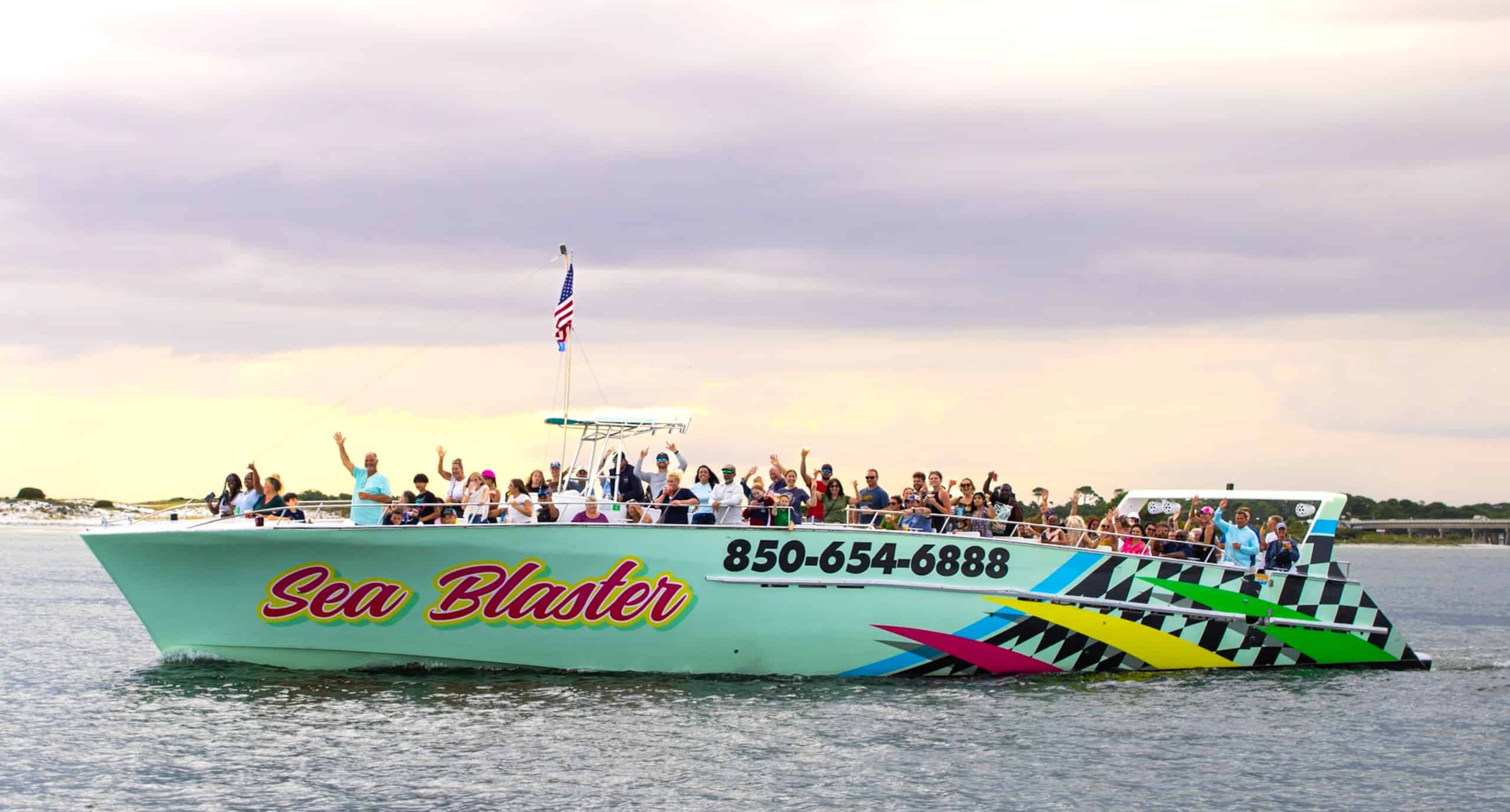 Destin-Snorkel-and-Dolphin-Excursion-Aboard-Sea-Blaster