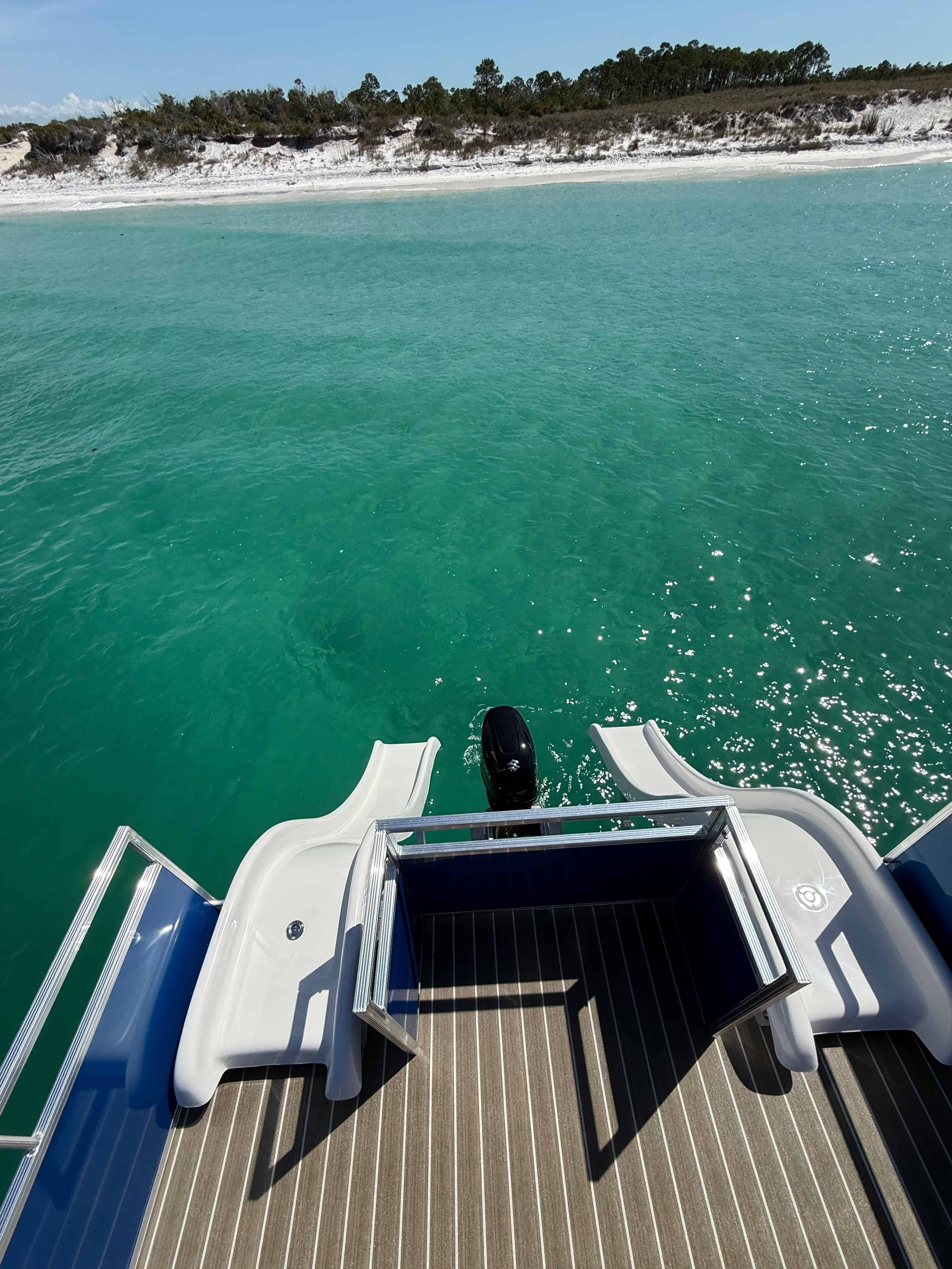 Panama-City-Beach-Double-Decker-Pontoon-Boat-with-a-Slide