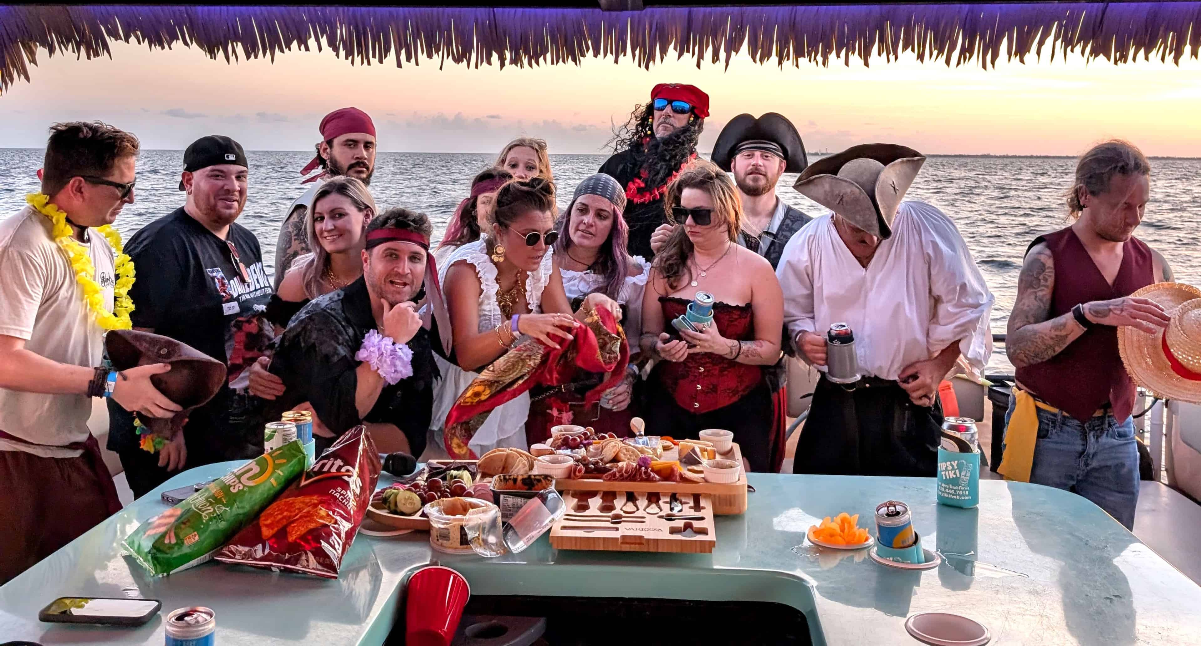 Fort-Myers-Beach-Adults-Only-Tiki-Pub-Dolphin-Sunset-Cruise