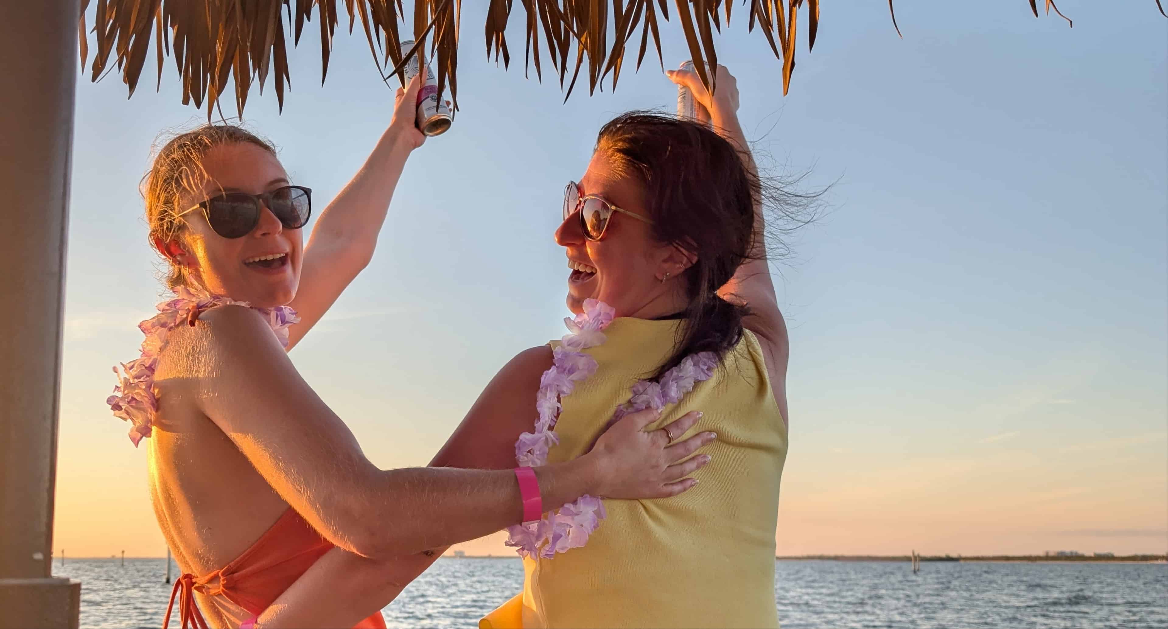 Fort-Myers-Beach-Adults-Only-Tiki-Pub-Dolphin-Sunset-Cruise