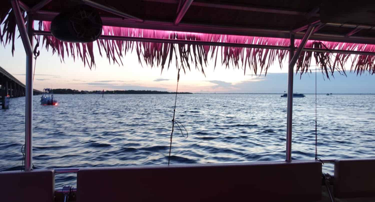 Destin-Harbor-Tipsy-Tiki-Sunset-Dolphin-Cruise