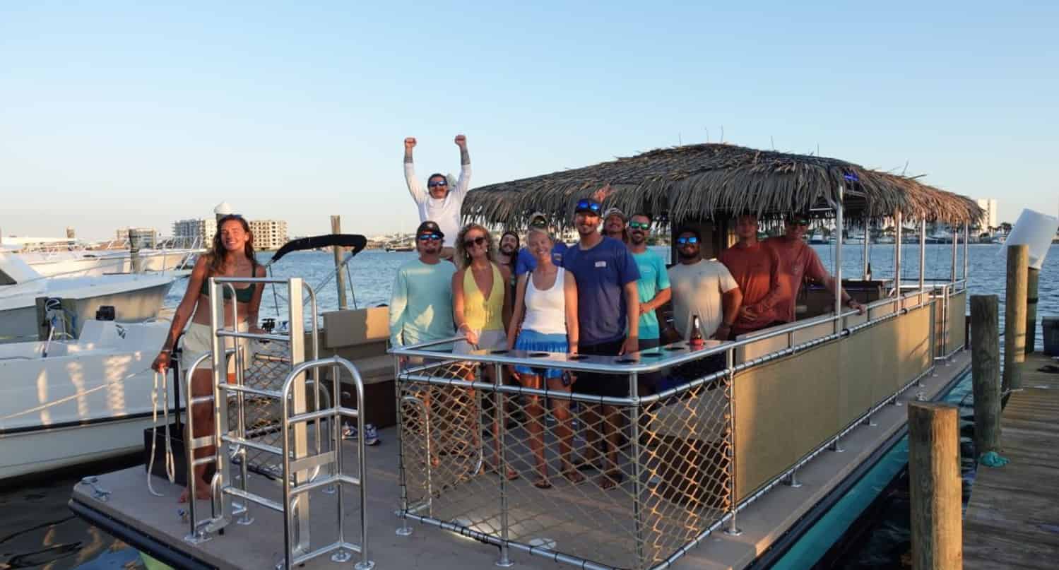 Destin-Harbor-Tipsy-Tiki-Sunset-Dolphin-Cruise