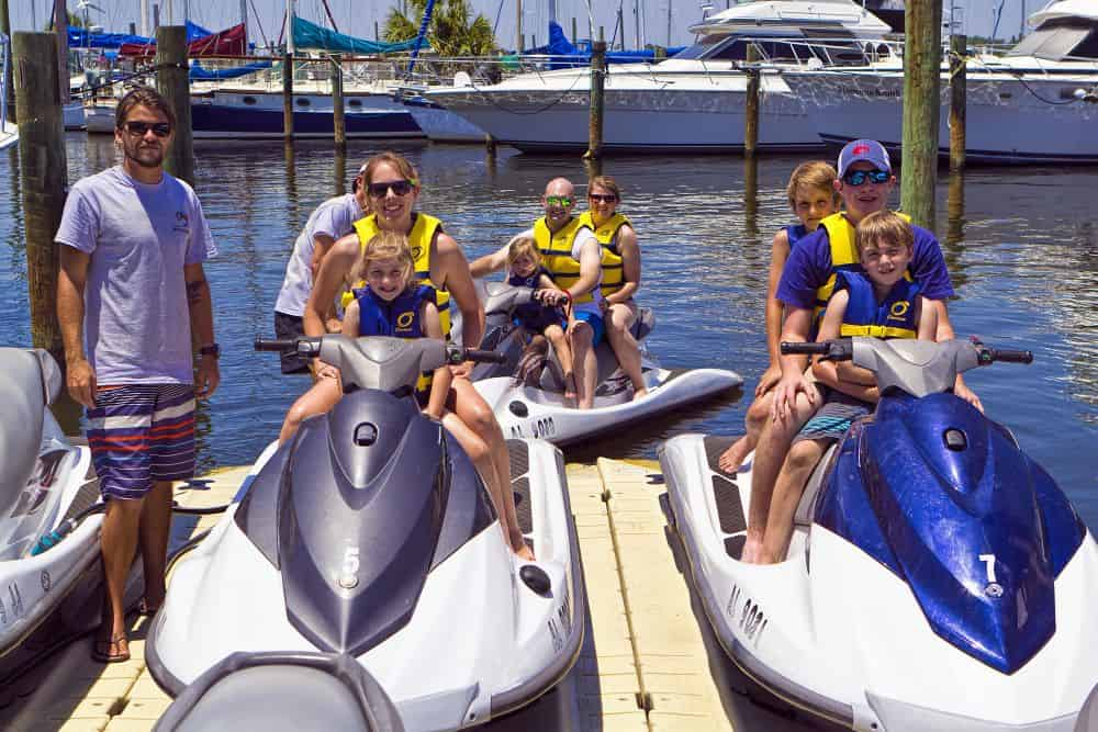 Hourly Jet Ski Rentals Departing From Bear Point Marina