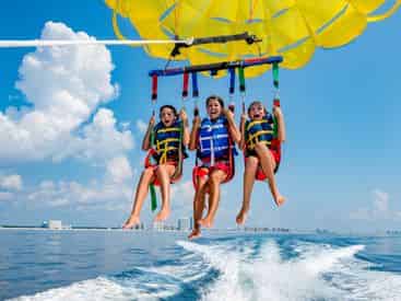 Chute for the Skye Parasailing - Tacky Jack's