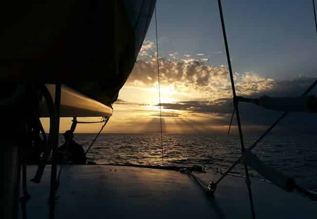 Sunset-Dolphin-Sail-Aboard-The-Privateer-Catamaran