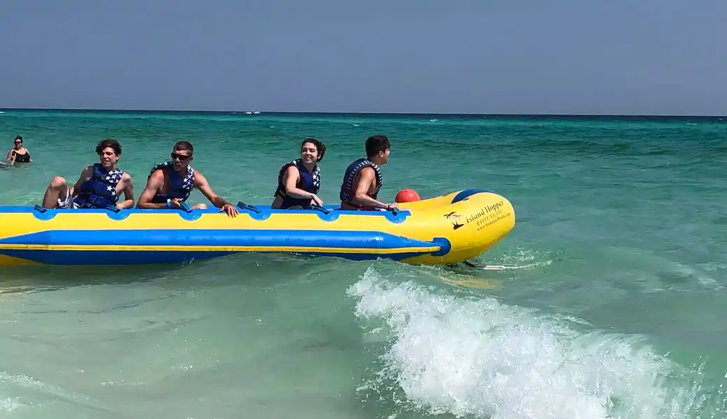 Our Kids Couldn't Stop Talking about the Banana Boat Ride