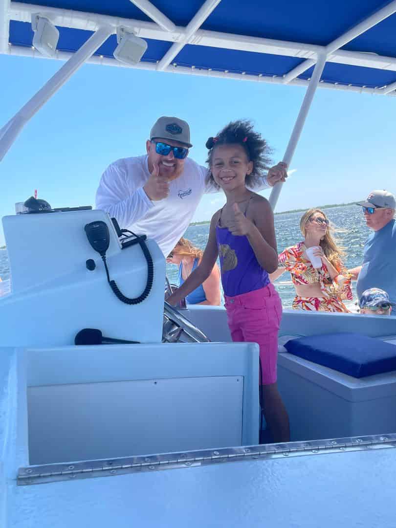 Visiting crab island on Jet skis was the most memorable moment